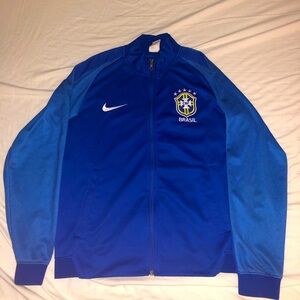 Nike Men’s Brazil Football/Soccer Track Top Jacket